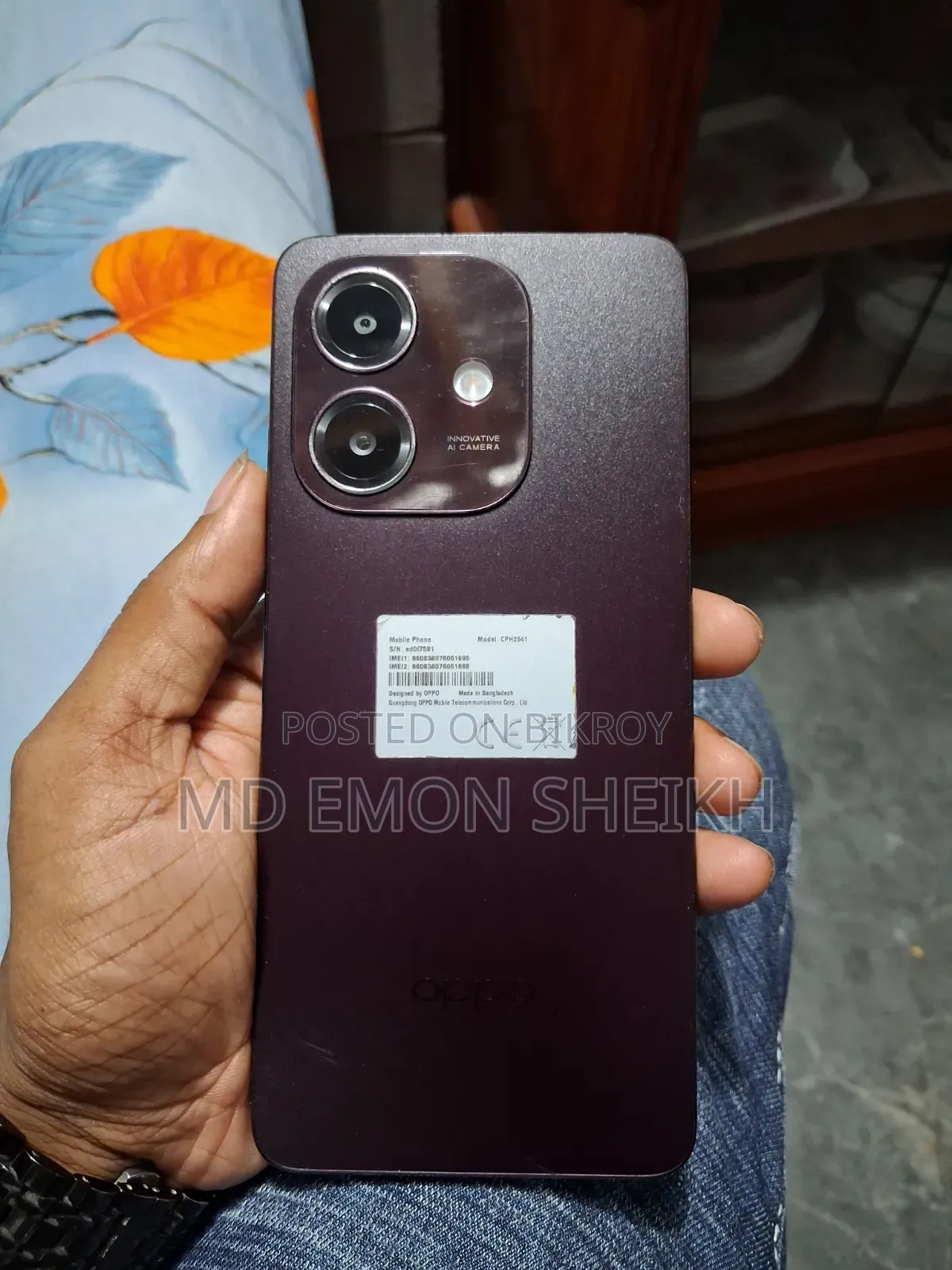 Oppo A3x 128 GB Red