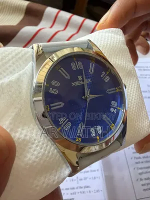 Sunburst Blue-Dial Magnetic Lock Watch