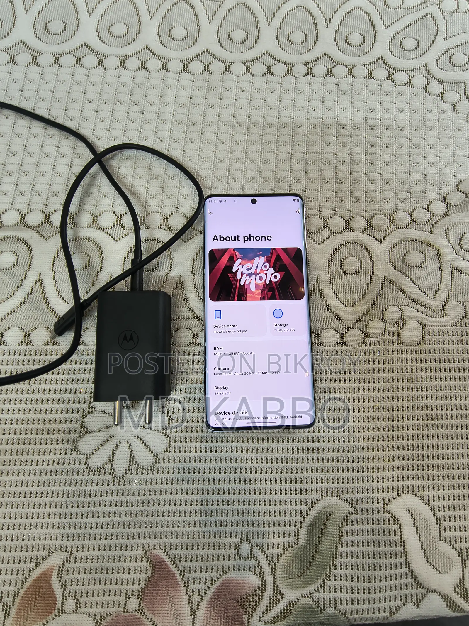 Motorola Edge 50 Pro 256 GB Purple