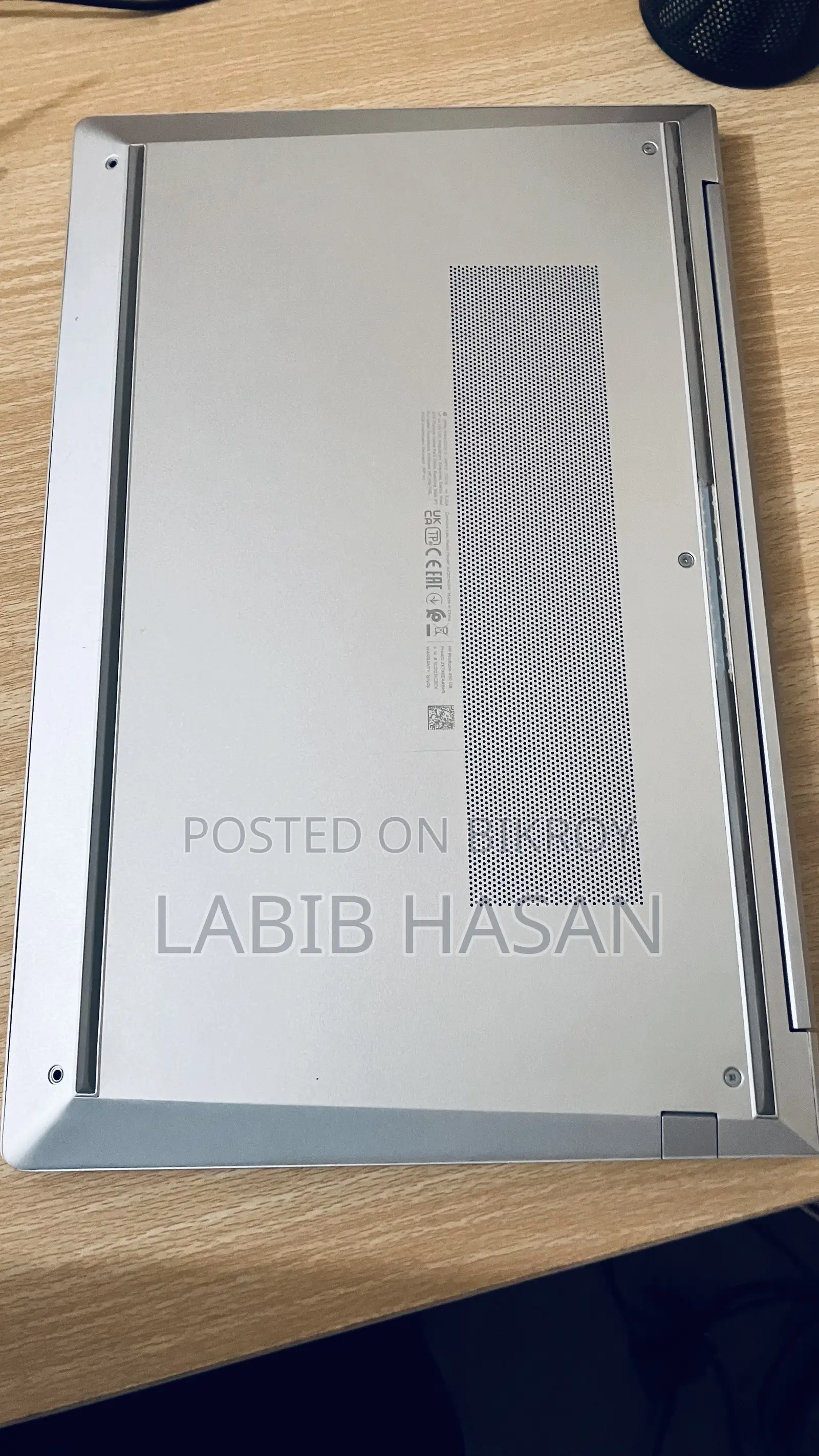 ল্যাপটপ HP ProBook 450 G8 ১৬জিবি ইন্টেল কোর i5 এসএসডি ৫১২জিবি
