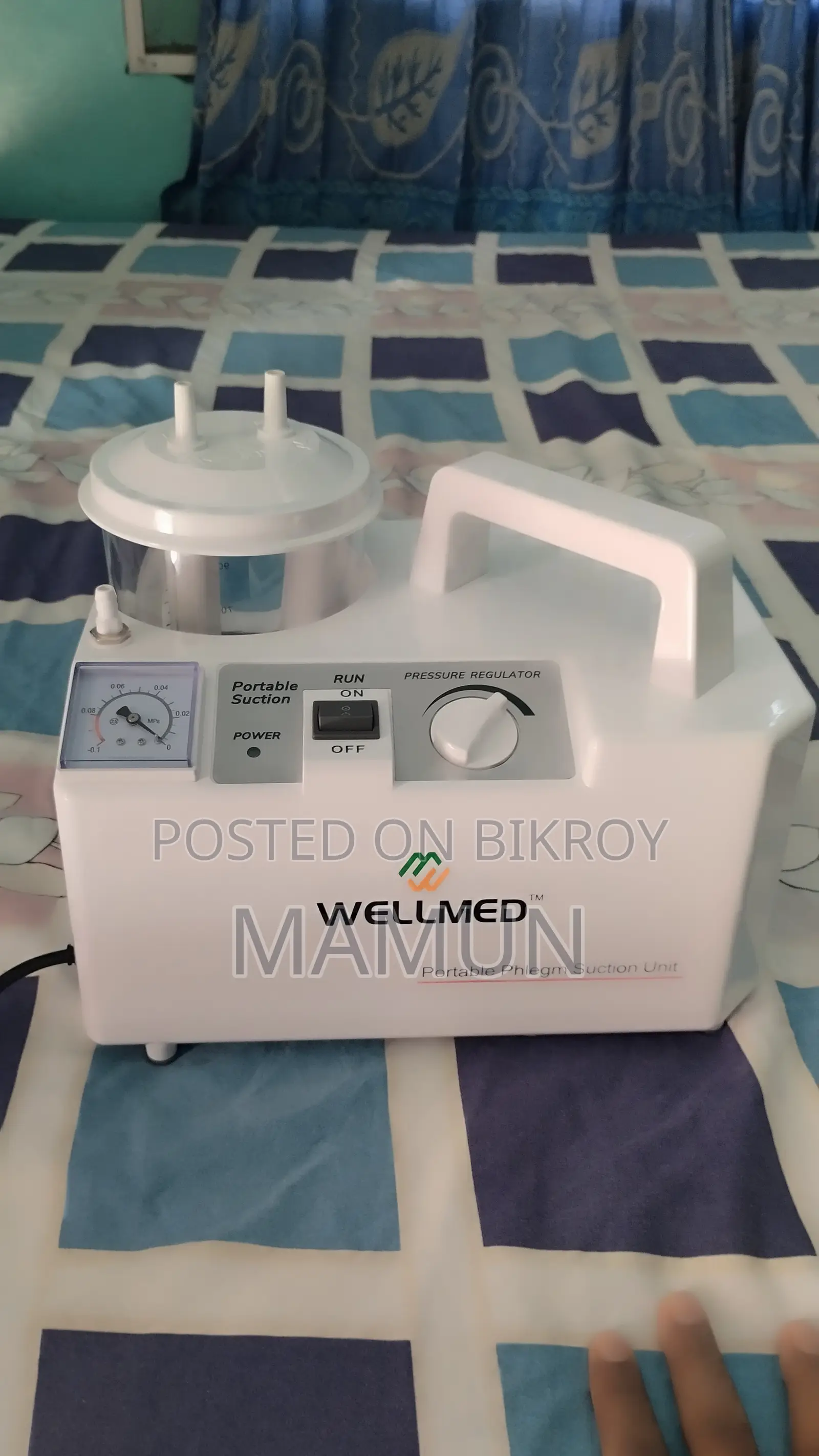 Wellmed Portable Phlegm Suction Machine