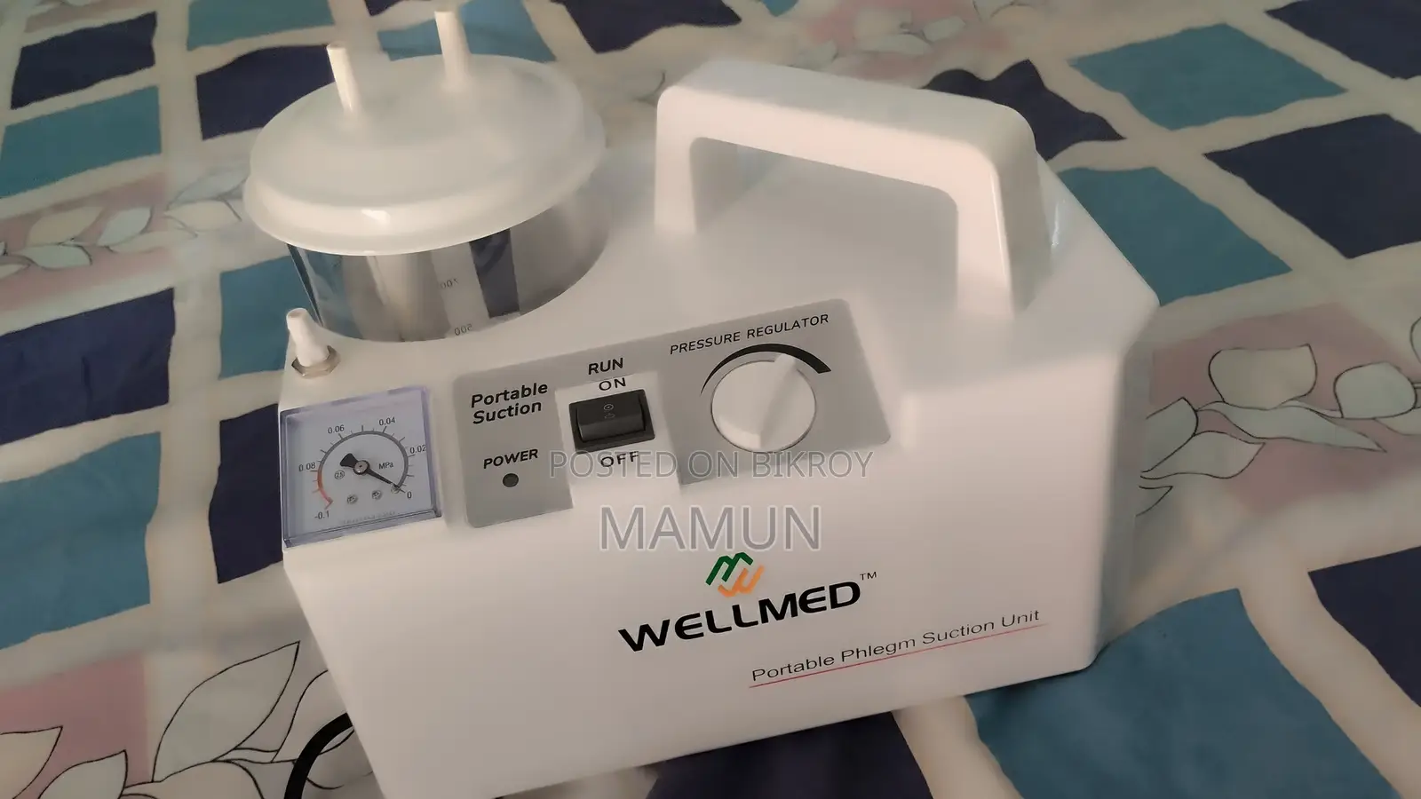 Wellmed Portable Phlegm Suction Machine