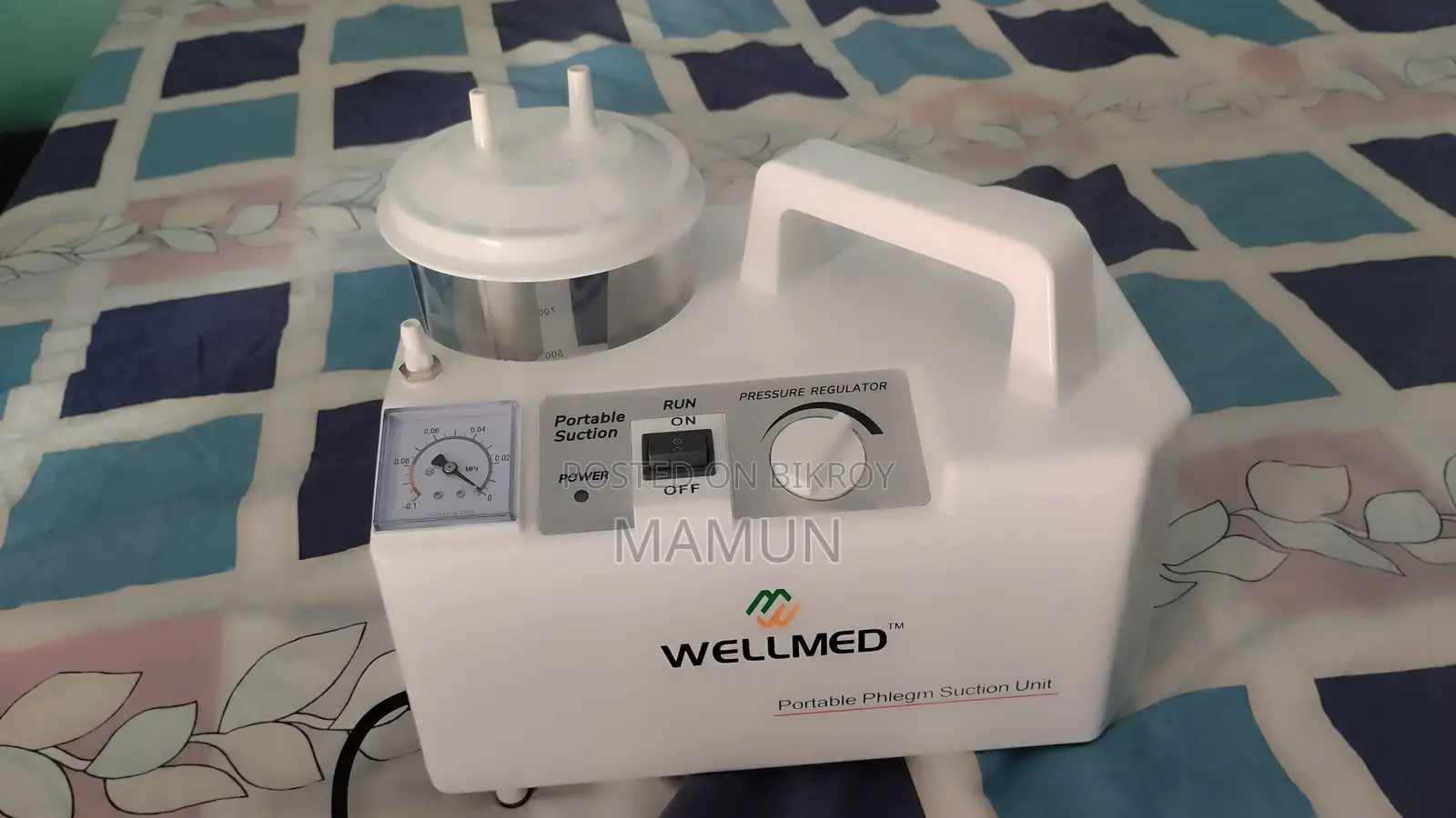 Wellmed Portable Phlegm Suction Machine