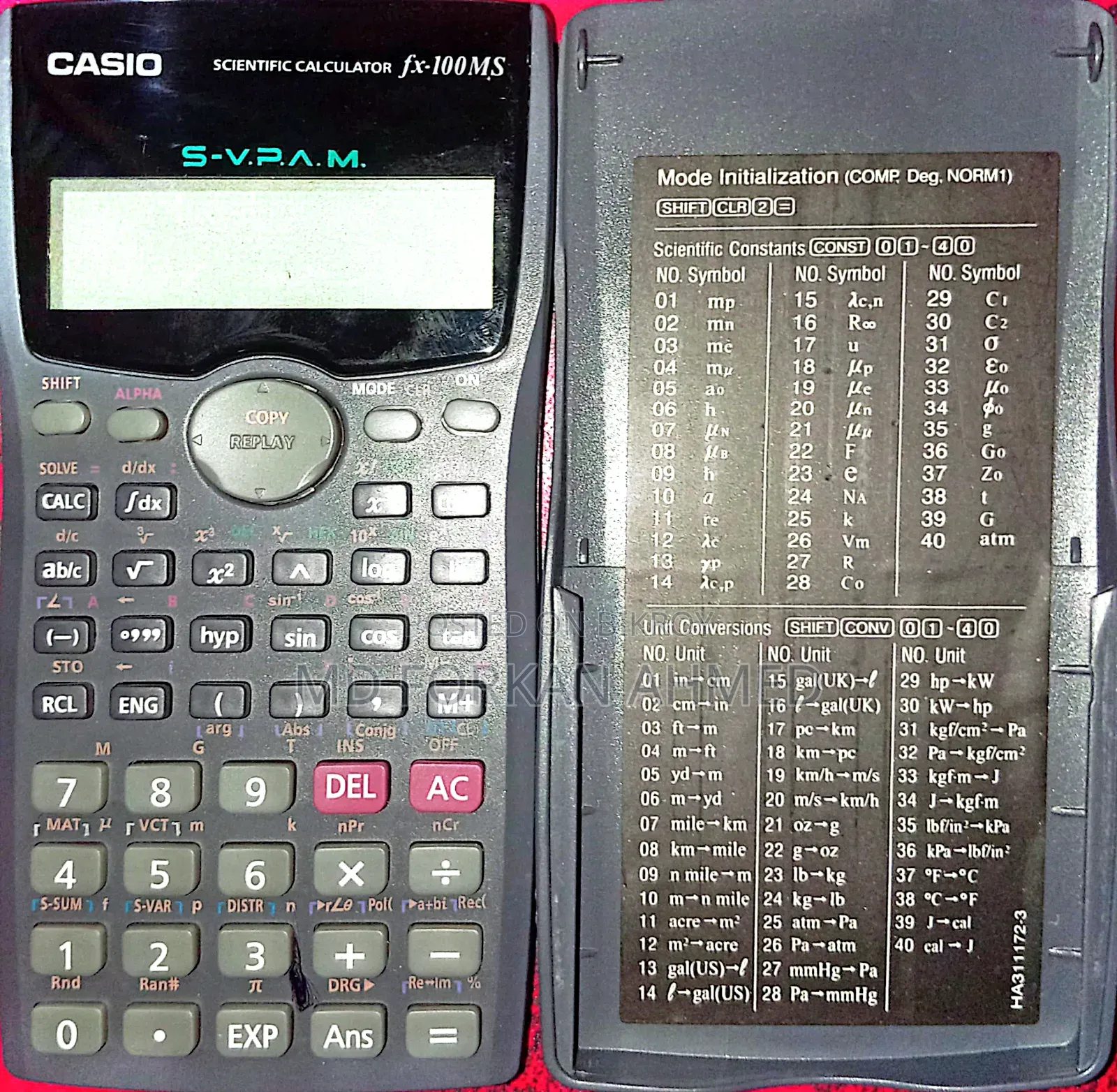 Casio 100MS ক্যালকুলেটর – ভালো অবস্থায়