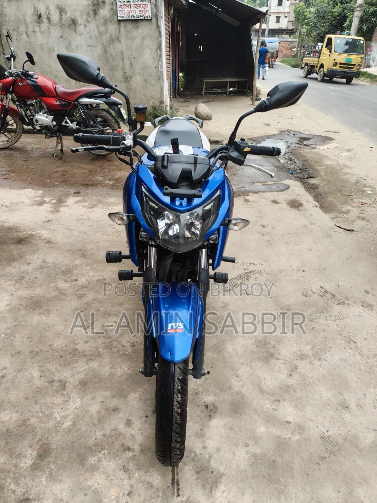 TVS Apache RTR 160 4V 2019 Blue
