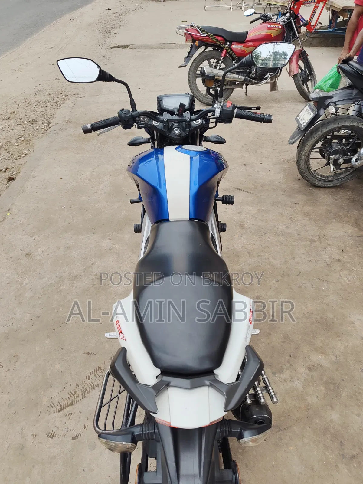 TVS Apache RTR 160 4V 2019 Blue