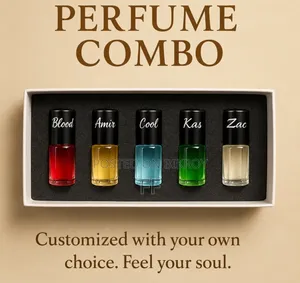 1 Combo of 5 Attars.