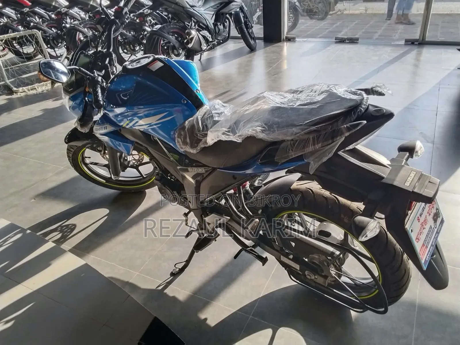 Suzuki Gixxer 2026 Blue