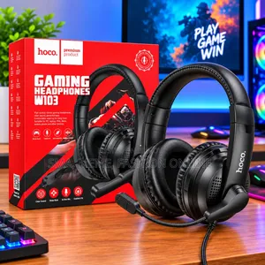 Hoco W103 Wired Gaming Headset With HD Mic and Deep Bass
