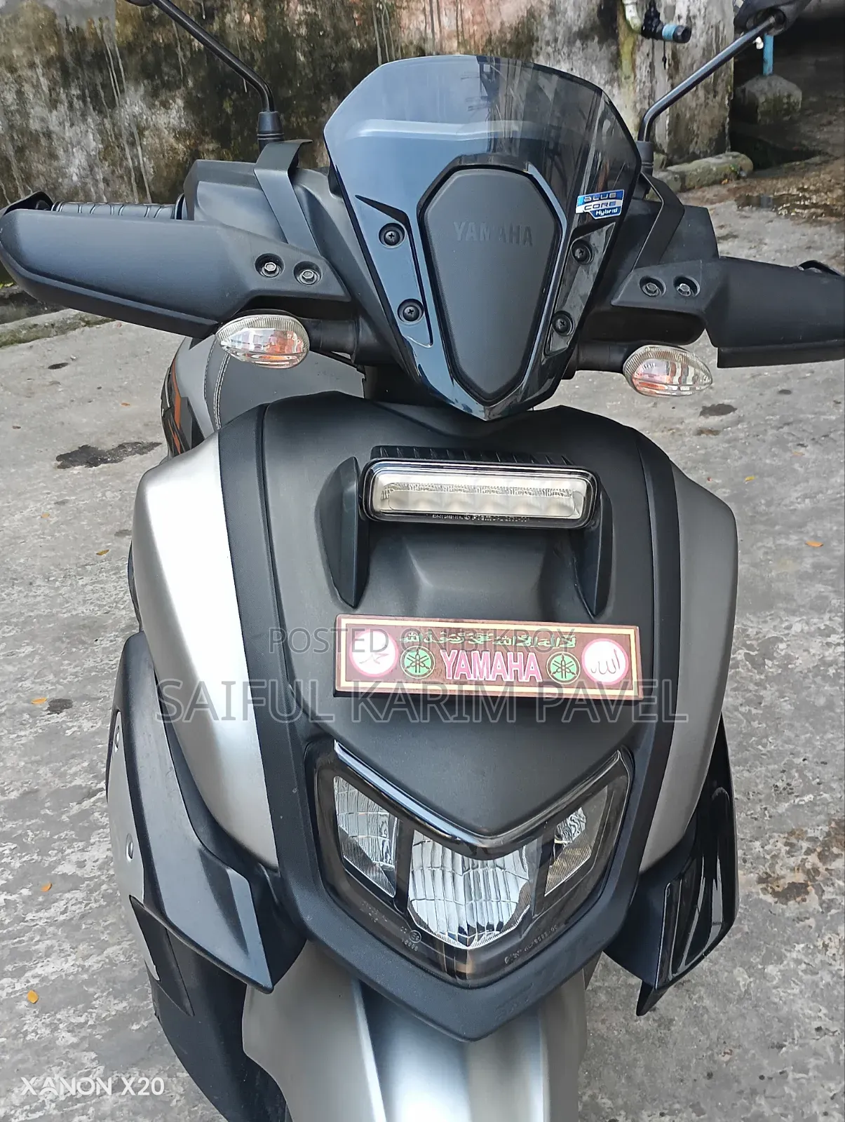Yamaha 2025 Gray Motorcycle