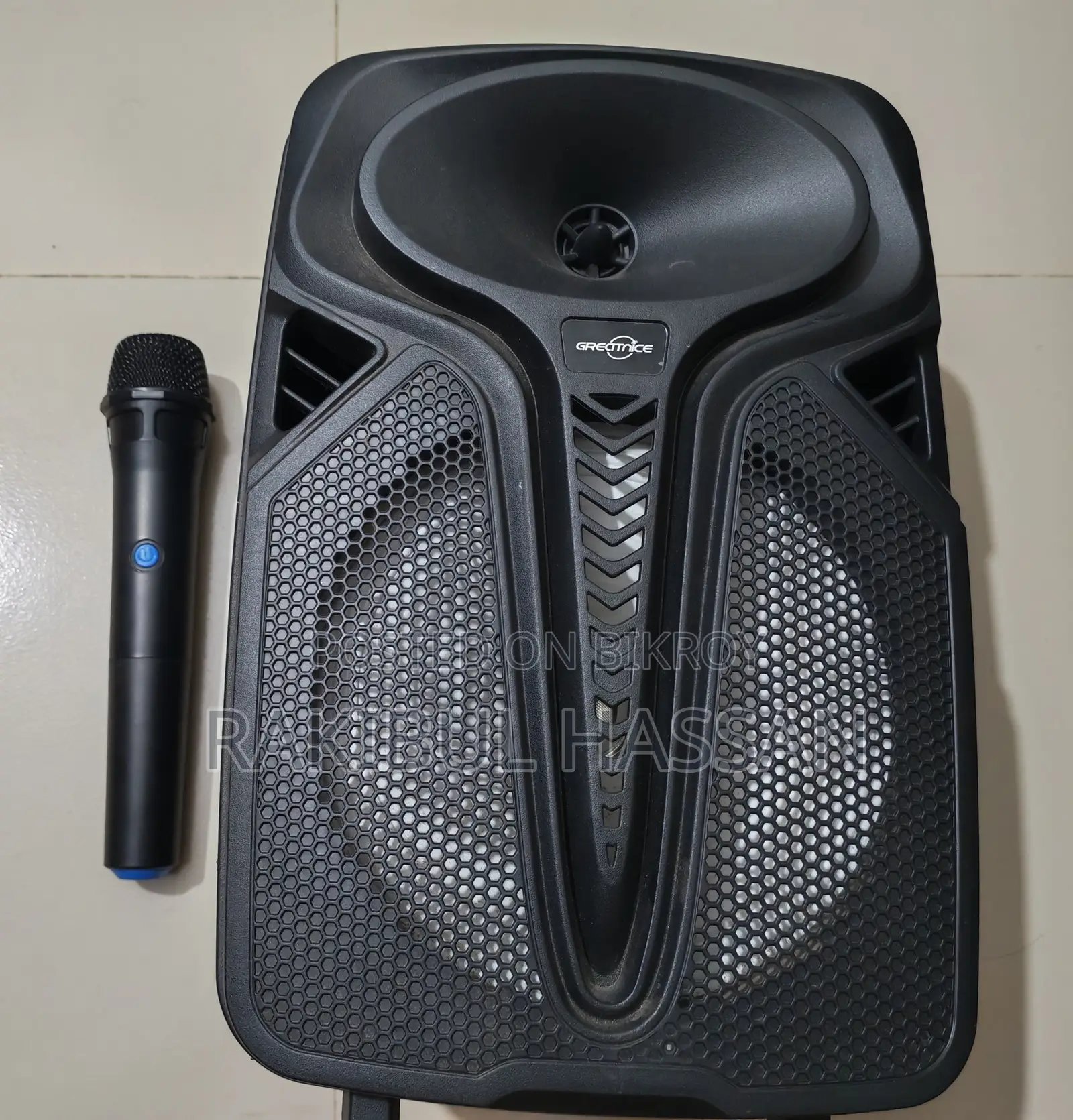 Greatnice 8 Inch Wireless Speaker With Mic