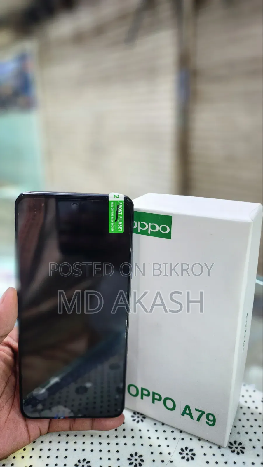 New Oppo A79 5G 256 GB Black