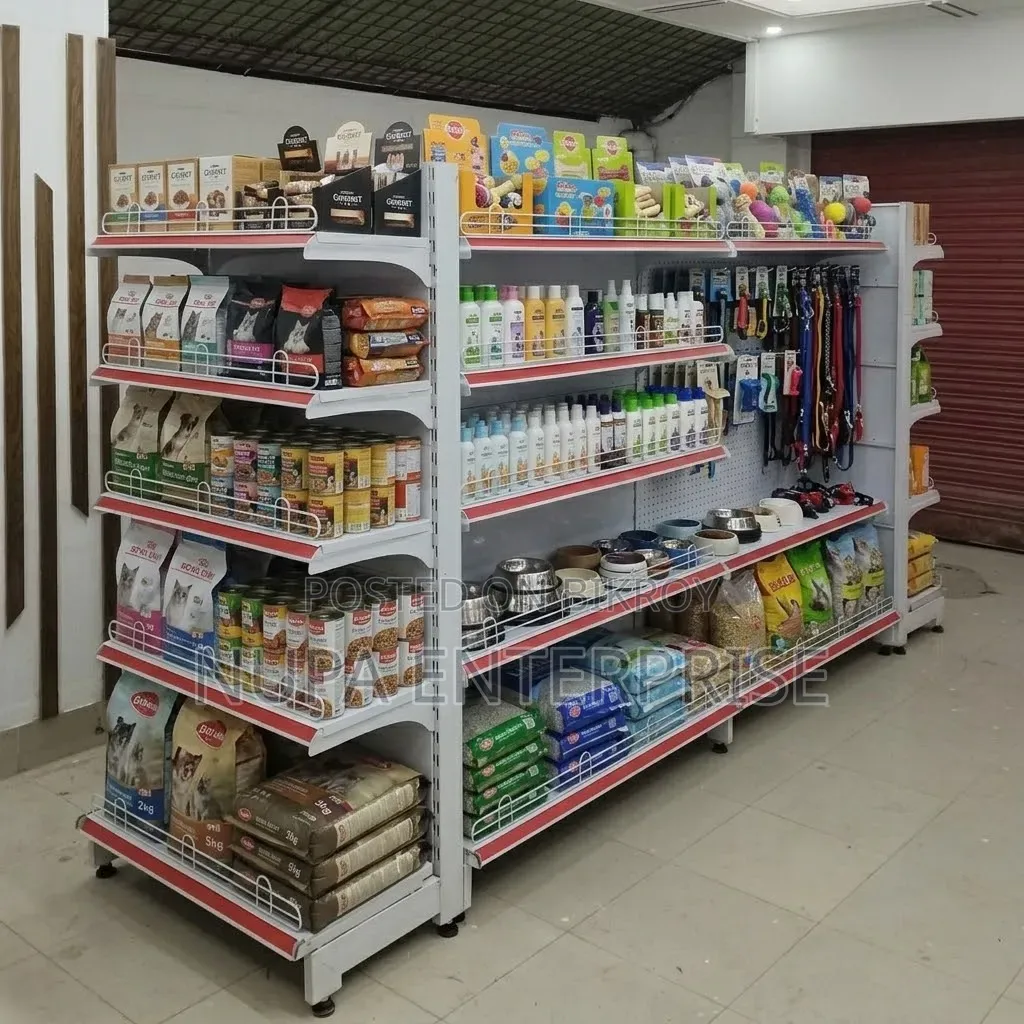 Supermarket Display Racks for Pet Stores in Bangladesh