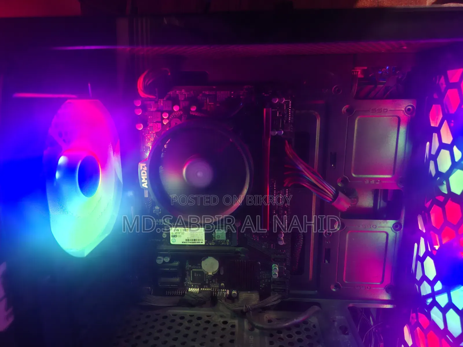 Desktop Computer Gigabyte 8GB AMD Ryzen 5 SSD 256GB