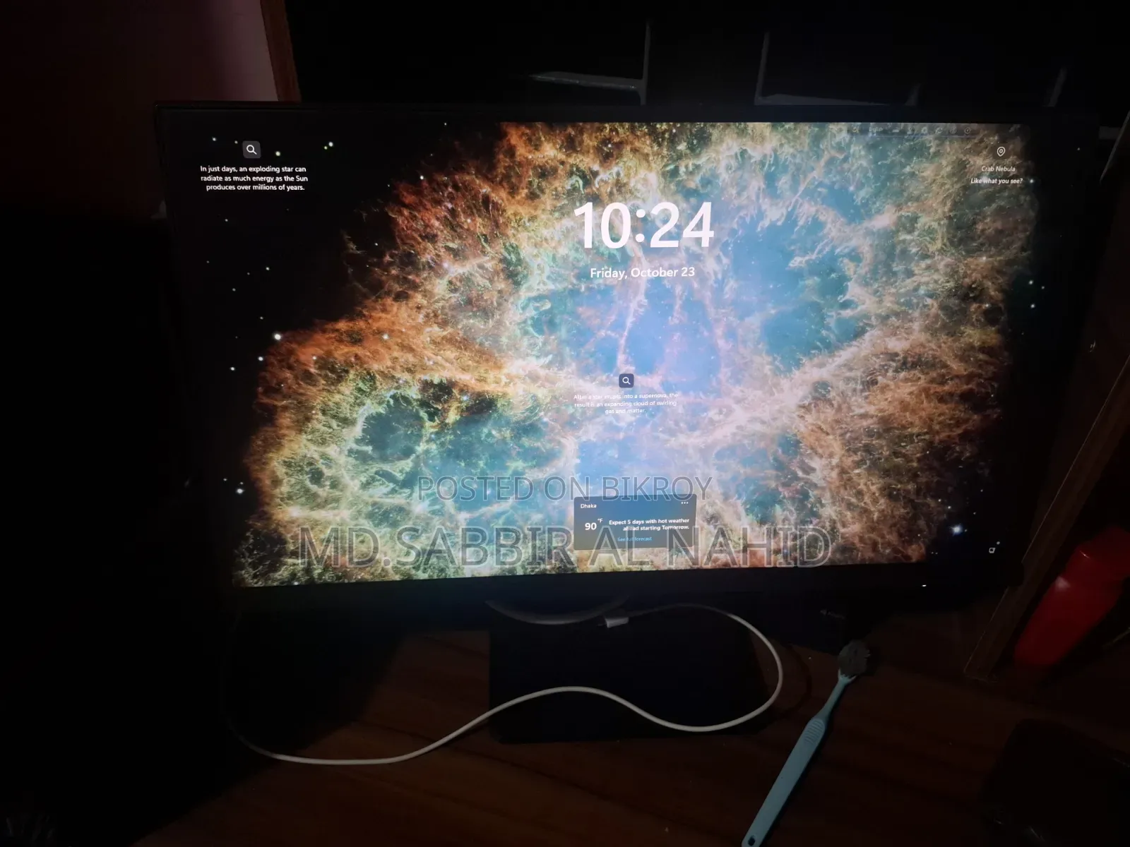 Desktop Computer Gigabyte 8GB AMD Ryzen 5 SSD 256GB