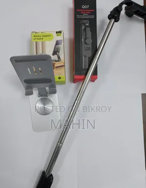2 in 1 Mobile Stand & Selfie Stick Combo