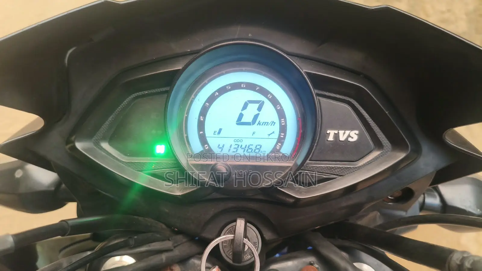 TVS Stryker 125 2018 Blue