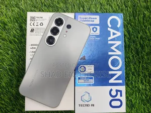 টেকনো ক্যামন ৫০ ২৫৬ জিবি সিলভার
