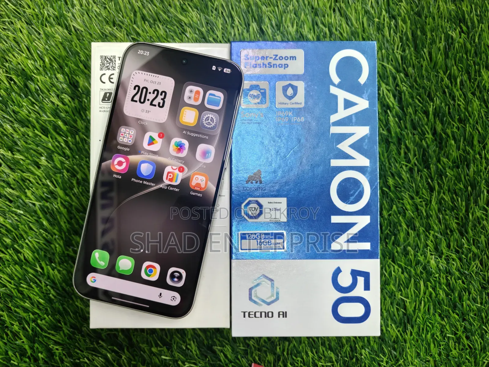Tecno Camon 50 256 GB Silver