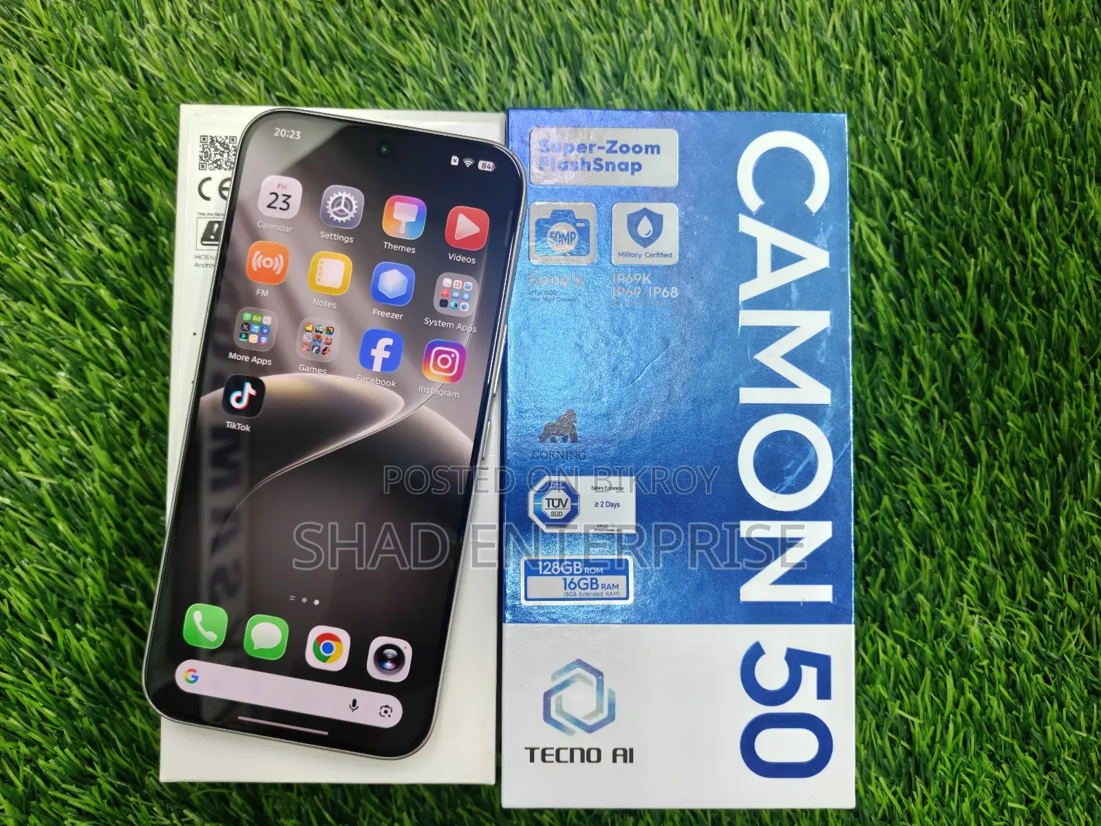 Tecno Camon 50 256 GB Silver