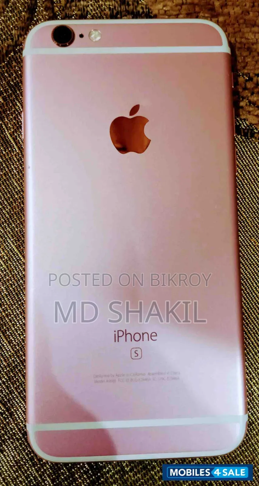 Apple iPhone 6s 64 GB Pink