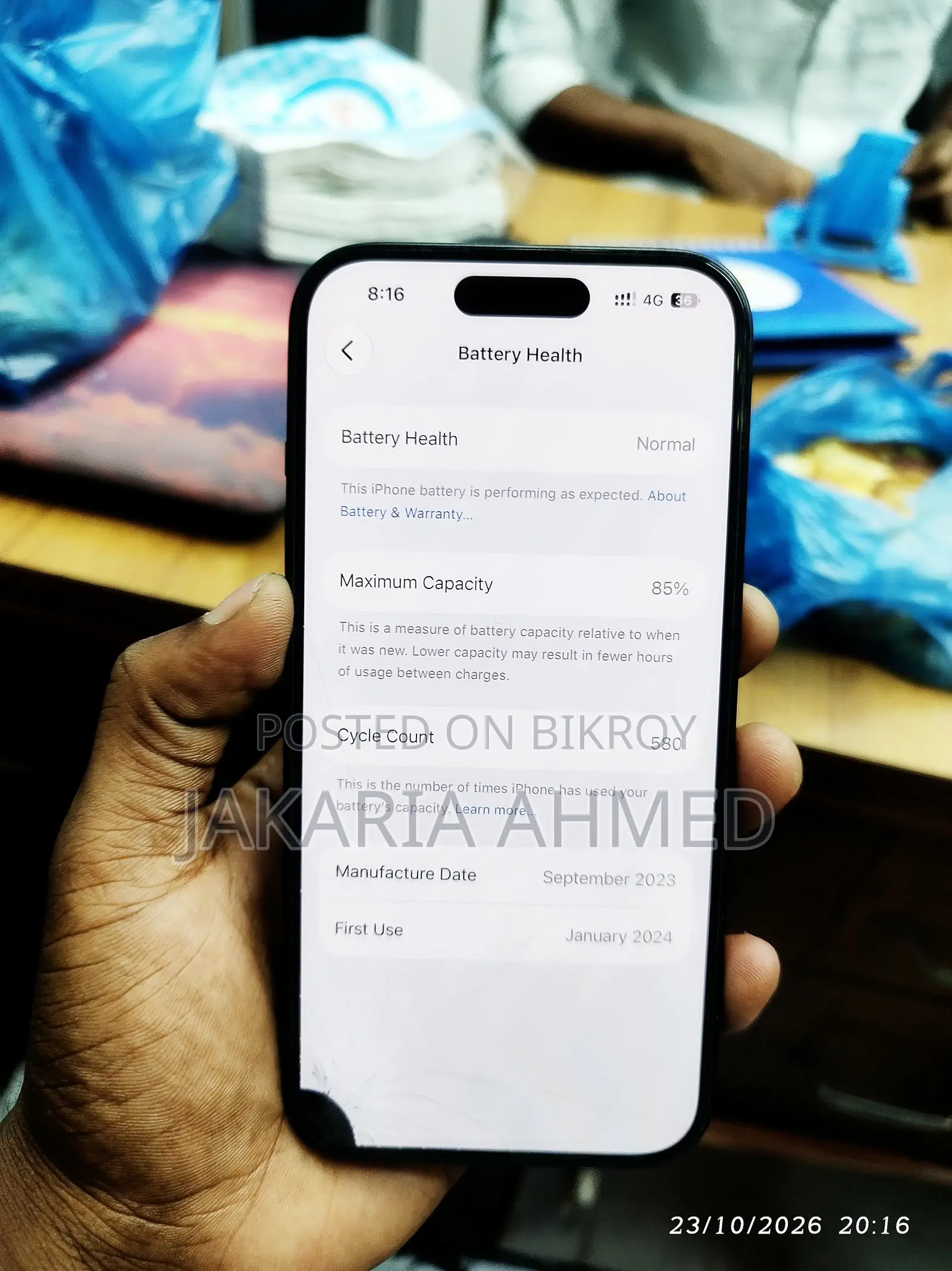 Apple iPhone 15 128 GB Black