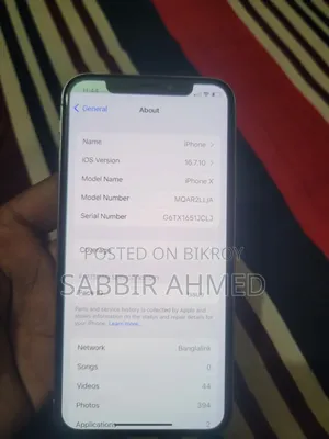 Apple iPhone X 64 GB White