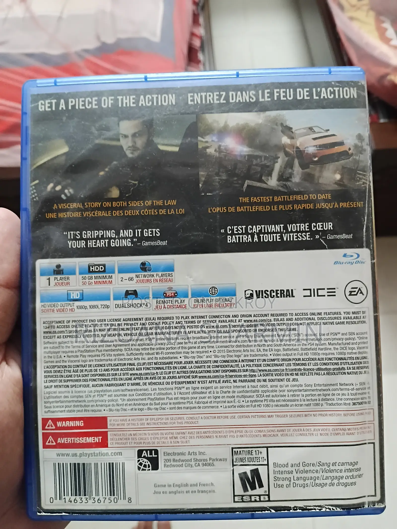 Battlefield Hardline for PS4