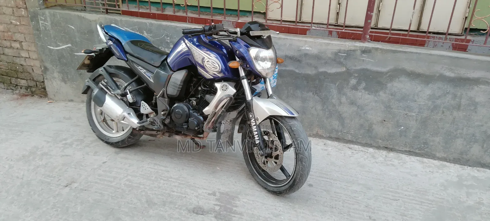 Yamaha FZ 2014 Blue