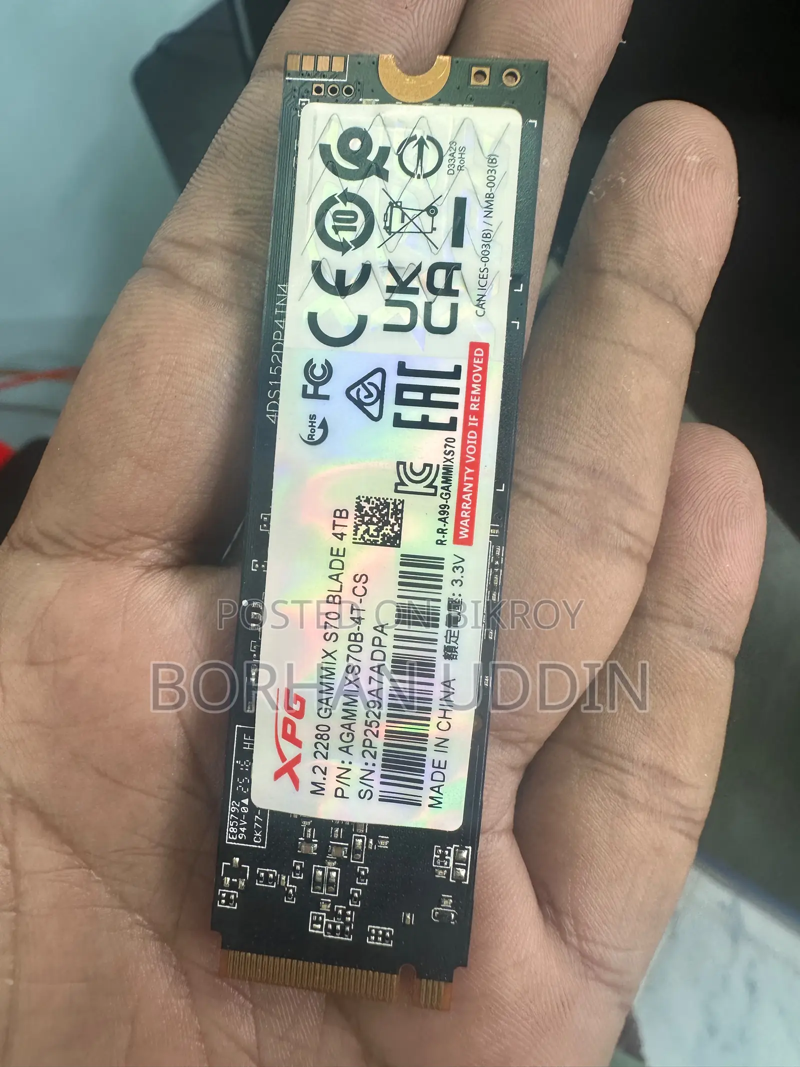 4 TB NVMe .