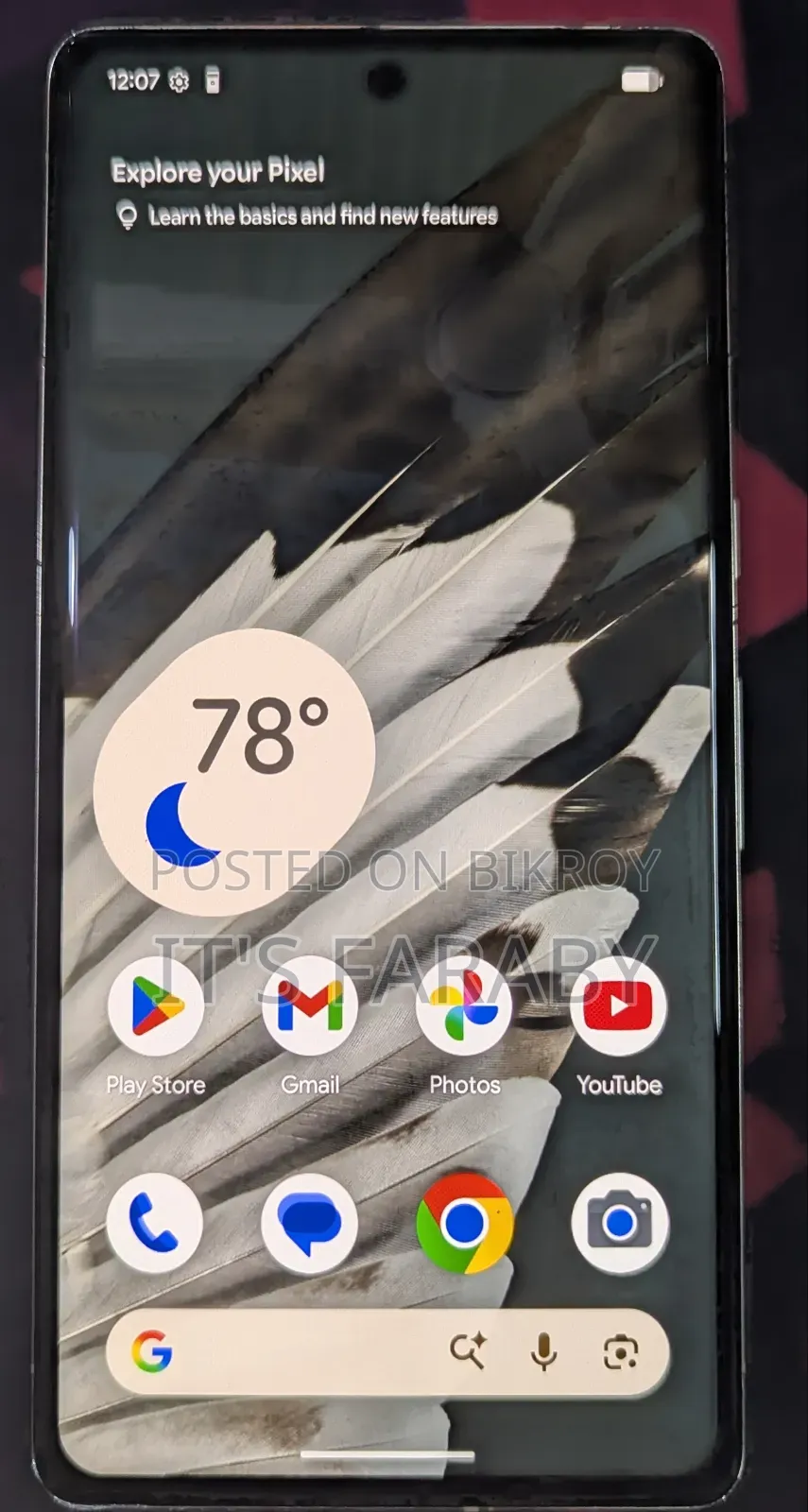 Google Pixel 7 Pro 128 GB Black