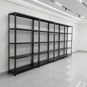 Heavy Duty Slotted Angle Rack / Industrial Storage & Display Shelf
