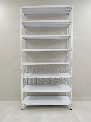 Heavy Duty Slotted Angle Rack / Industrial Storage & Display Shelf
