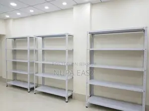 Heavy Duty Slotted Angle Rack / Industrial Storage & Display Shelf