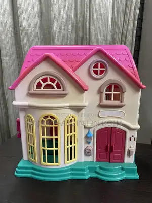 Doll House With Playset