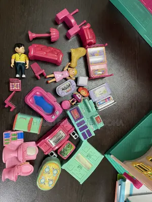 Doll House With Playset