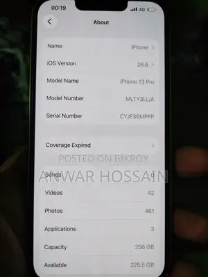 Apple iPhone 13 Pro 256 GB Gold
