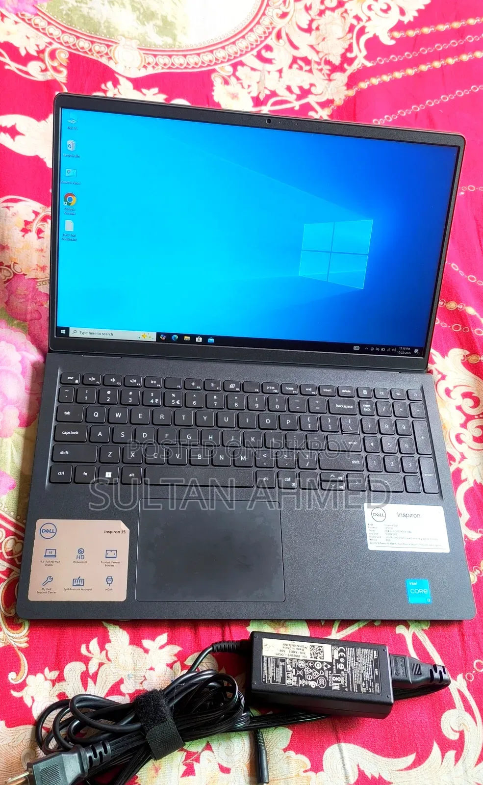 New Laptop Dell Inspiron 15 3520 8GB Intel Core i3 SSD 512GB