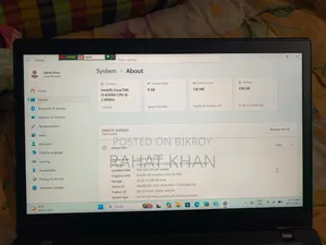Laptop Lenovo ThinkPad T460s 8GB Intel Core i5 SSD 256GB
