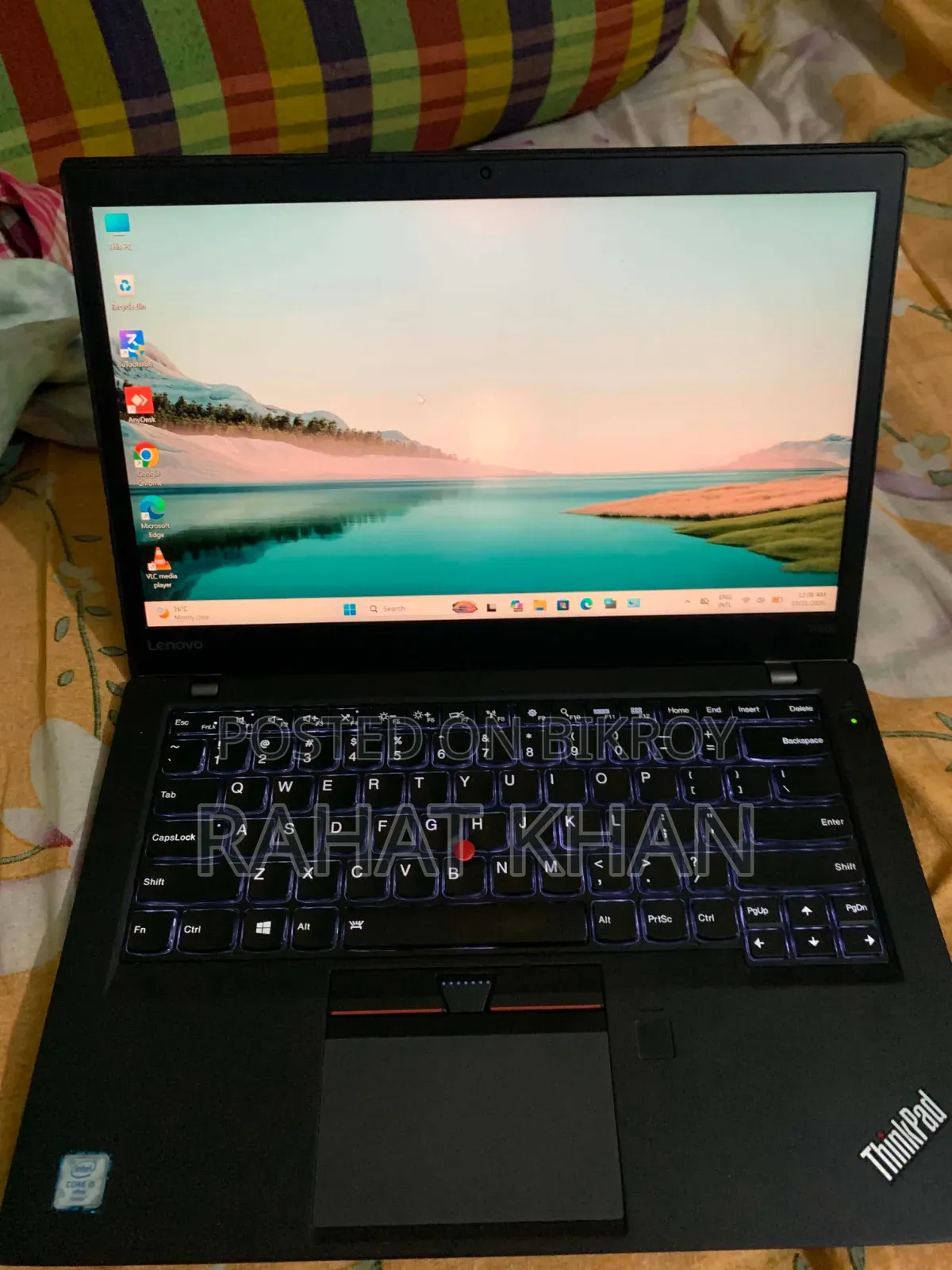 Laptop Lenovo ThinkPad T460s 8GB Intel Core i5 SSD 256GB