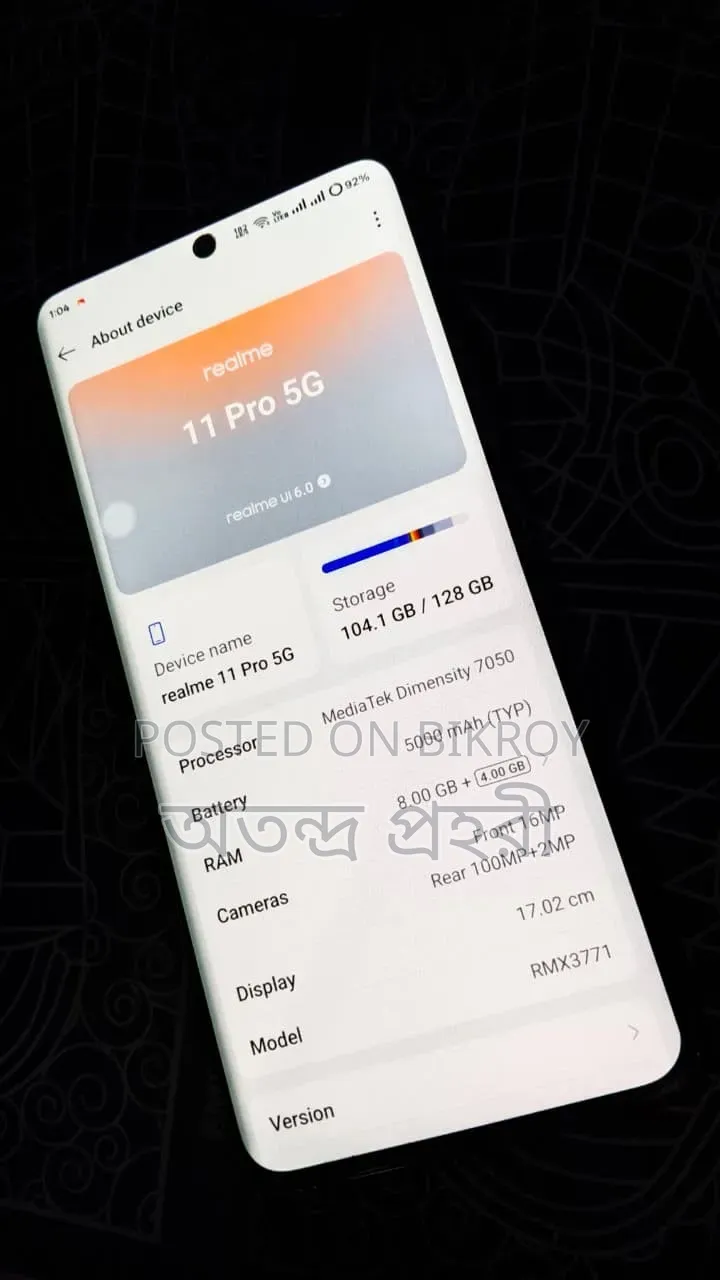 Realme 11 Pro 128 GB White