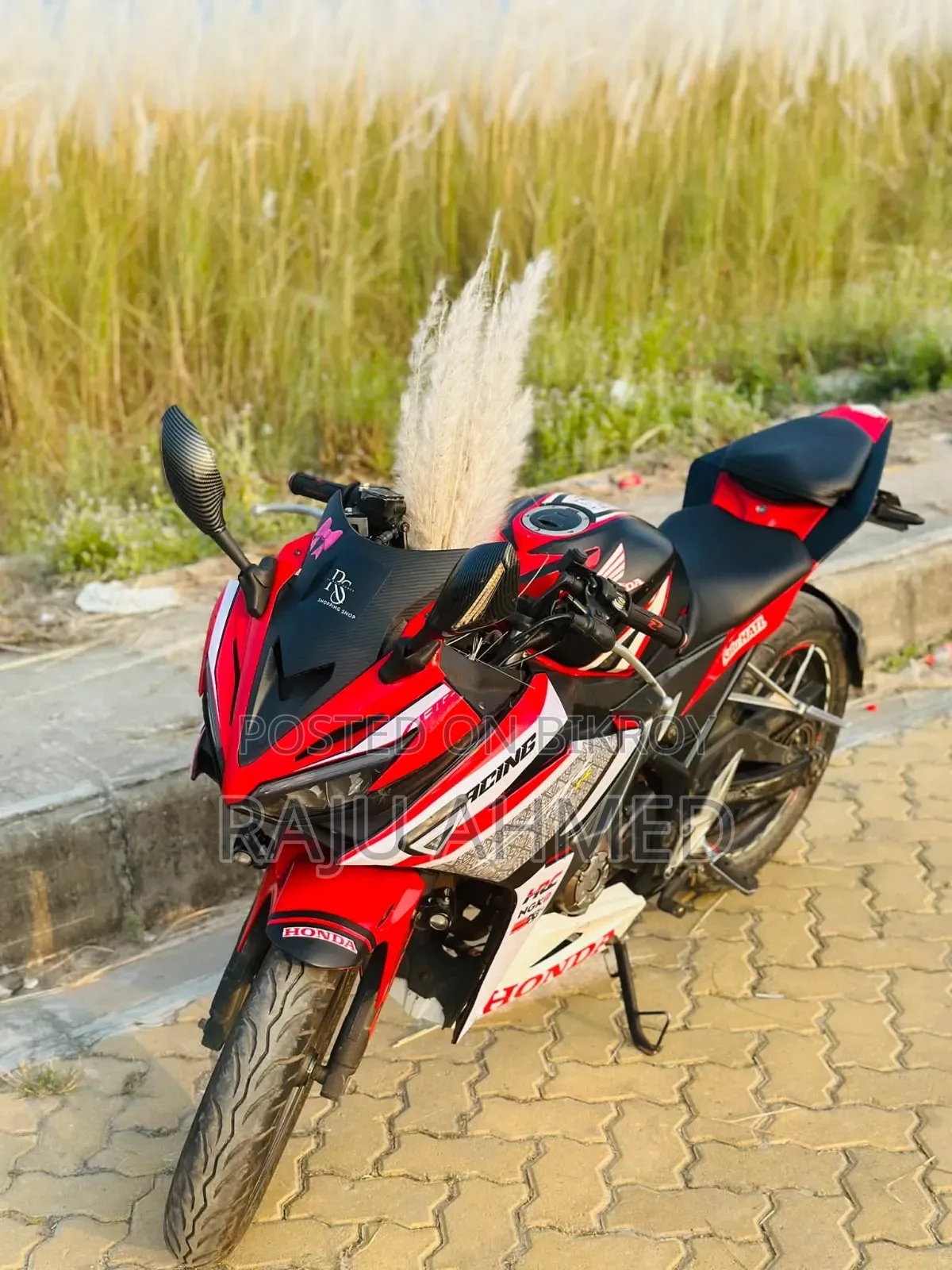 মোটরসাইকেল ২০১৬ লাল