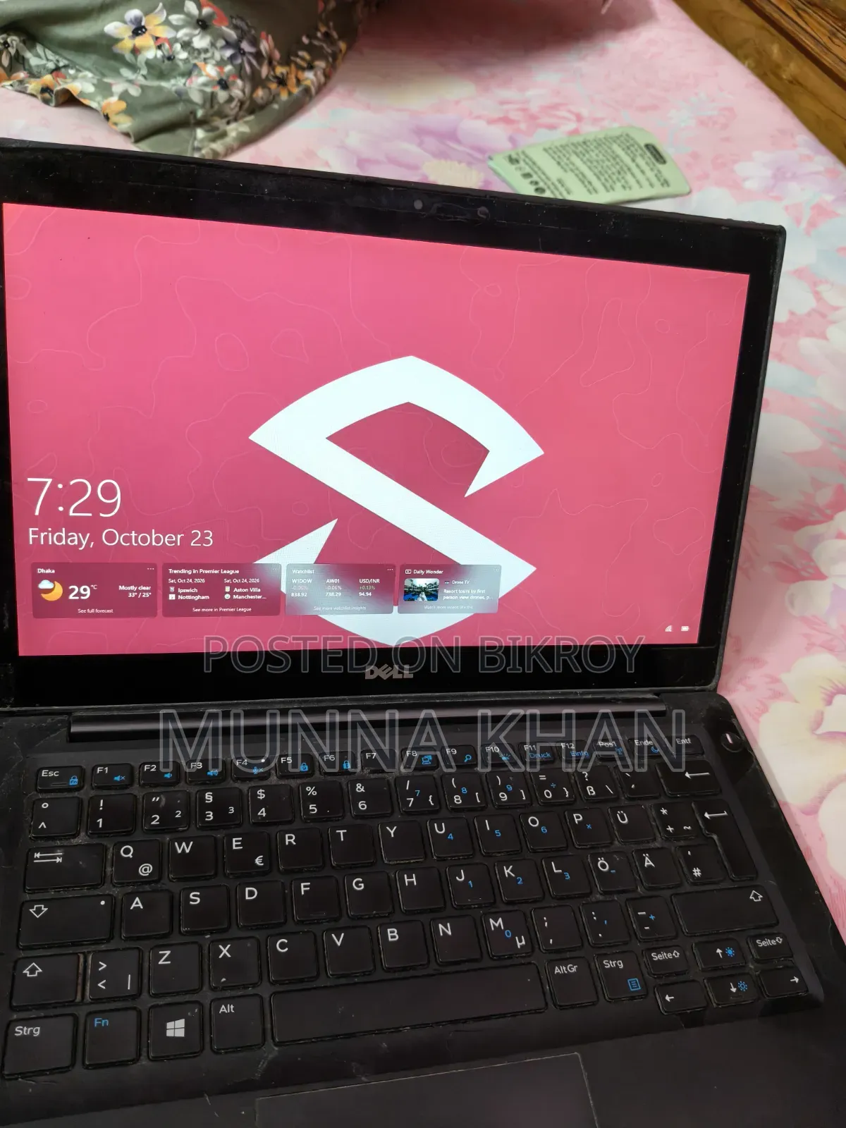 Laptop Dell Latitude 12 7280 8GB Intel Core i5 SSD 256GB