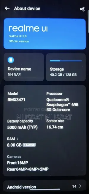 Realme 9 Pro 128 GB Black