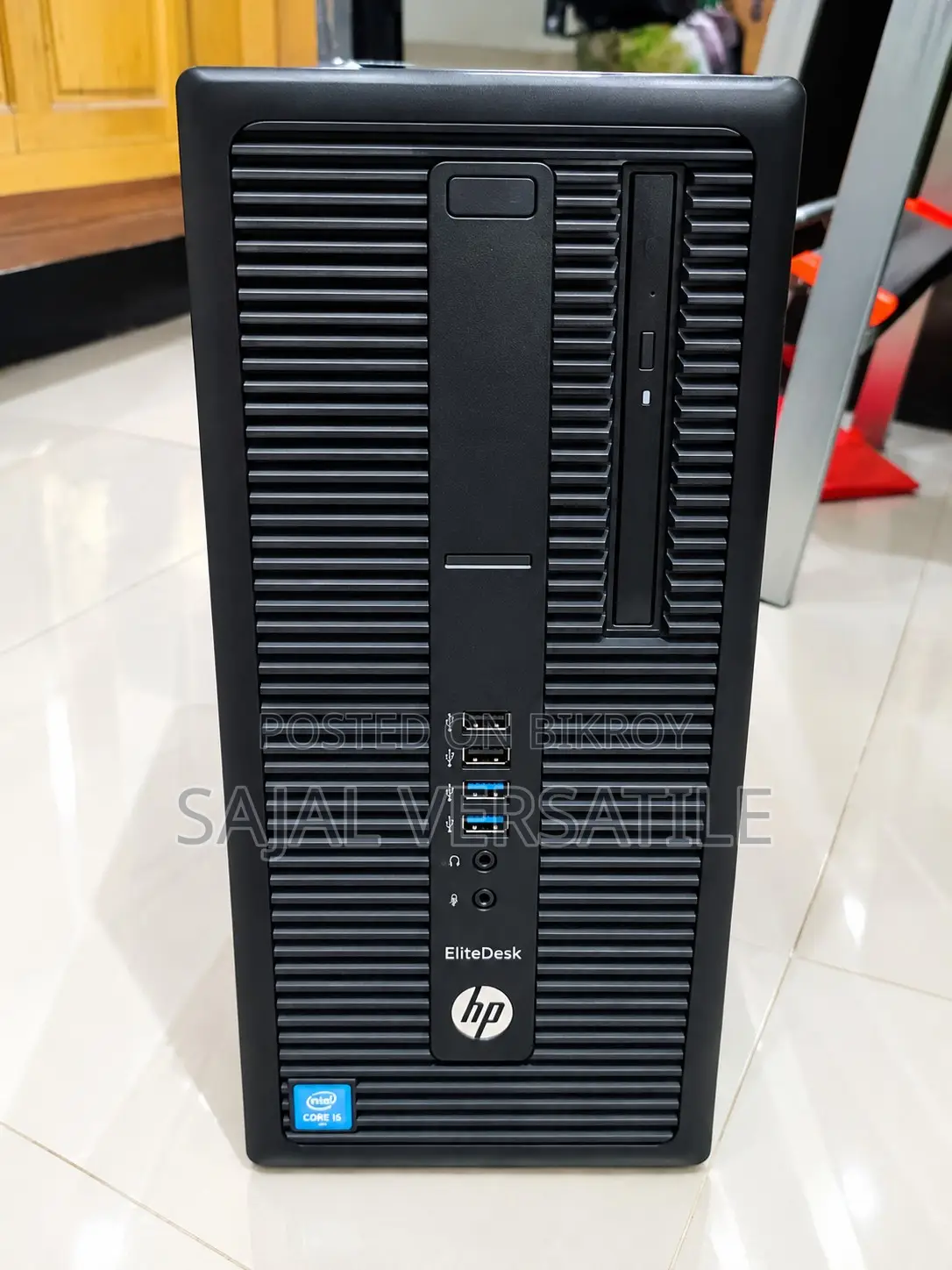 Desktop Computer HP EliteDesk 800 4GB Intel Core i3 SSD 128GB