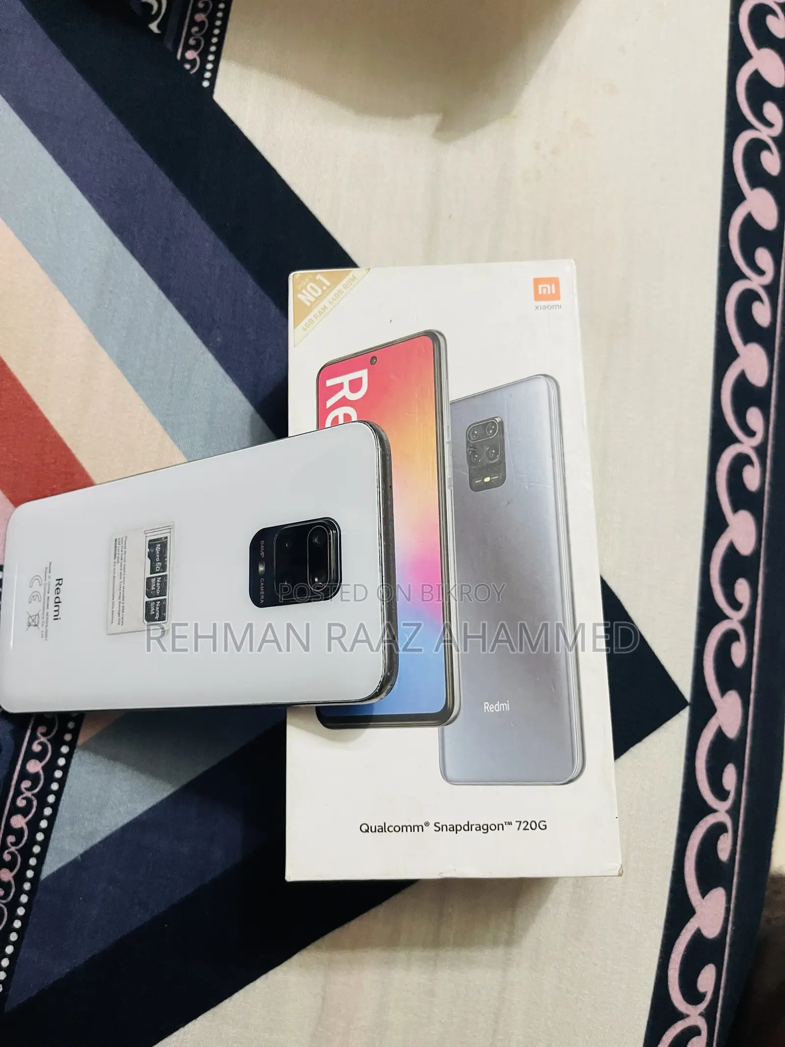Xiaomi Redmi Note 9 Pro ৬৪ জিবি সাদা