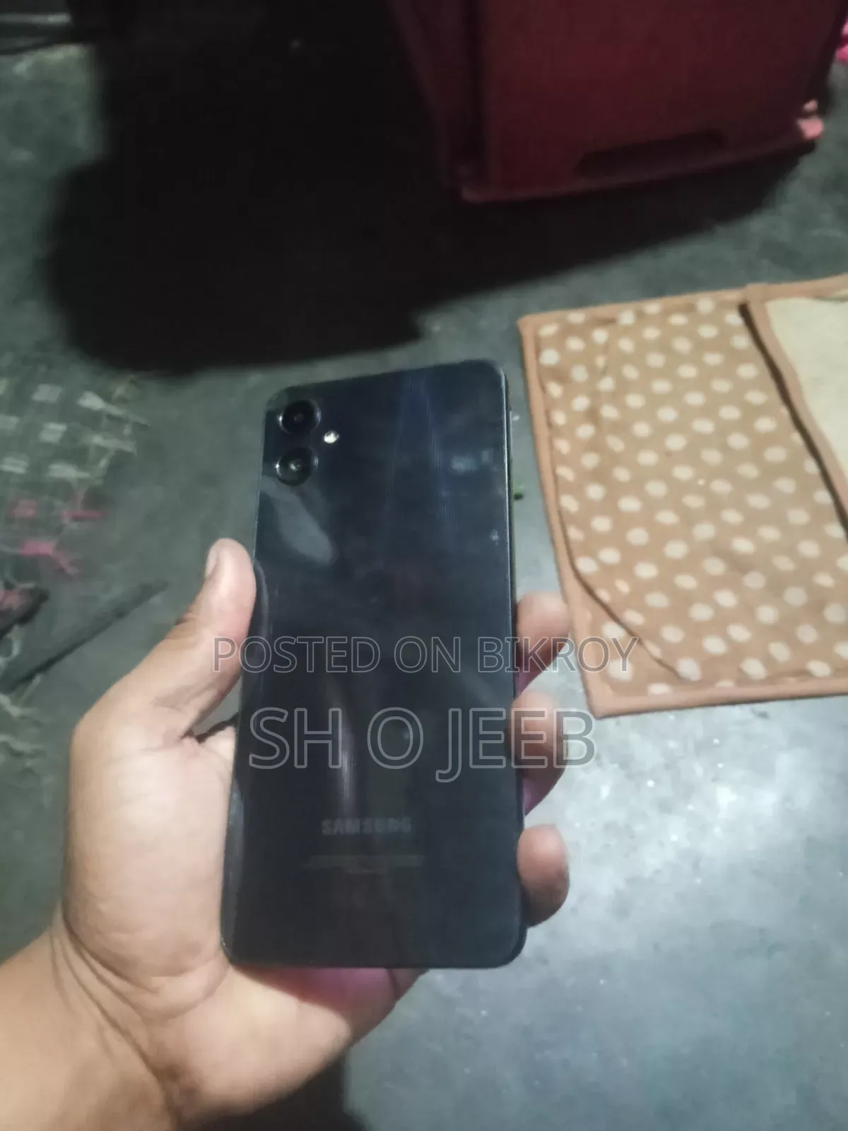 স্যামসাং গ্যালাক্সি এ০৫ ১২৮ জিবি ব্ল্যাক