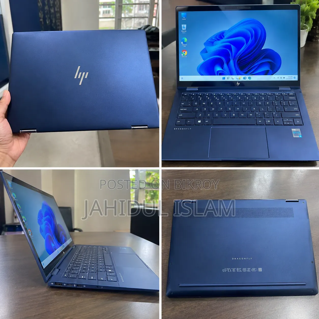 Laptop HP Dragonfly G2 8GB Intel Core 5 HDD+SSD 256GB