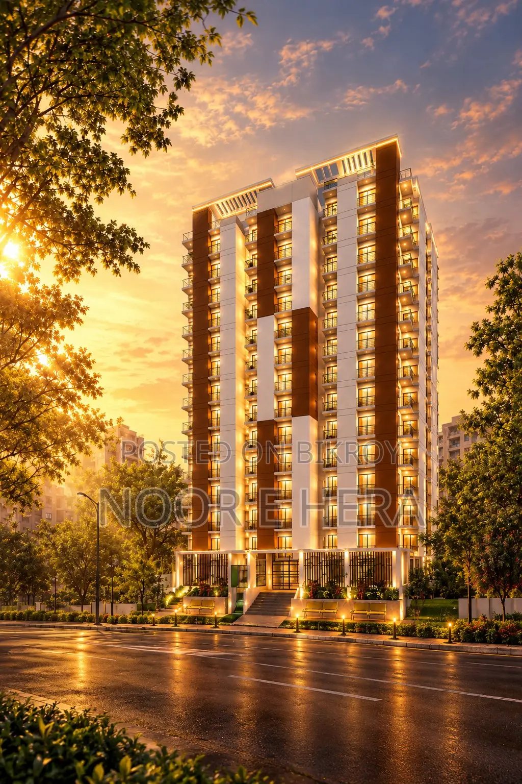 3-bedroom Apartment in Noor E Hera, Mohammadpur for sale