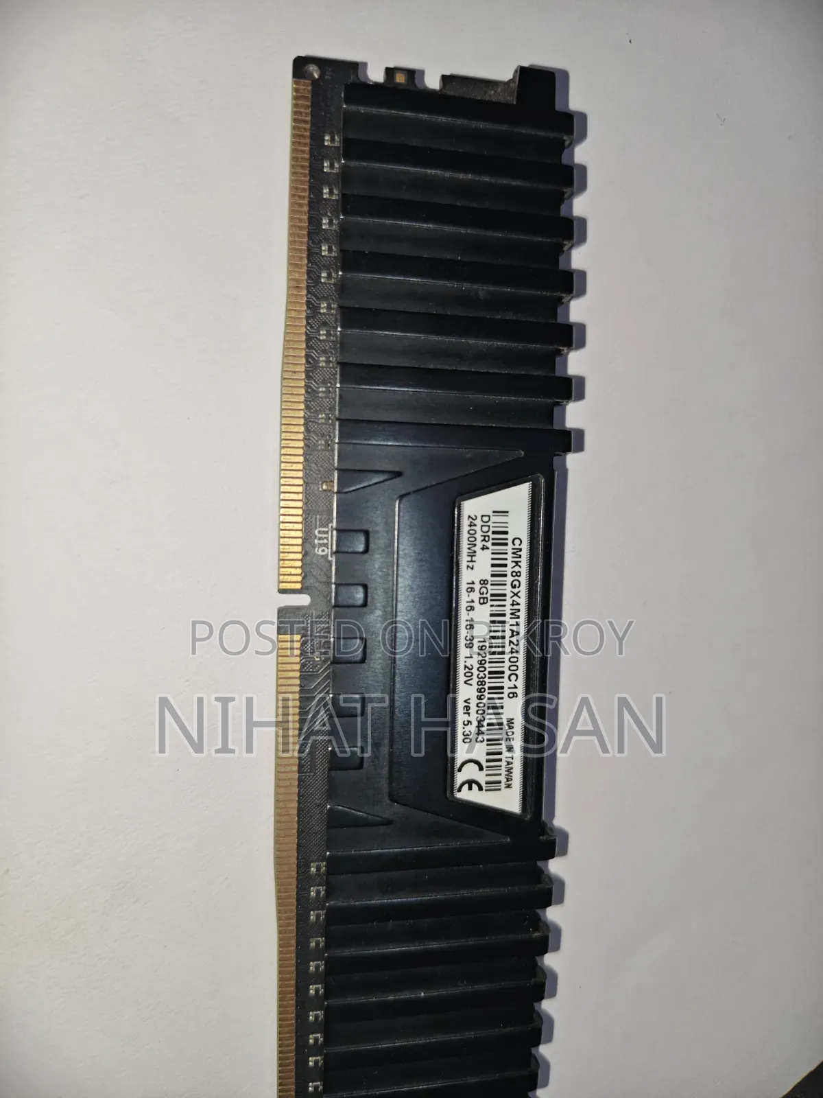 Corsair DDR4 8 GB 2400MHz RAM